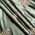 Cut Dana Thread Sequins Work Velvet Fabric-F5200