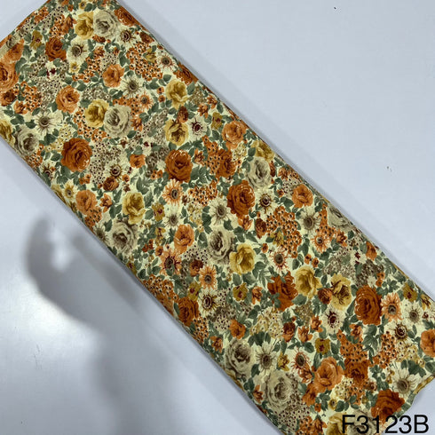 Printed Crepe Fabric-F3123