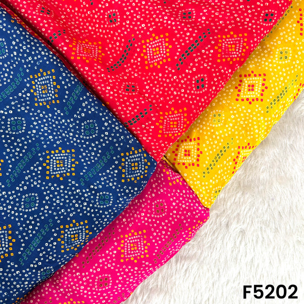 Digital Print Crepe Fabric-F5202