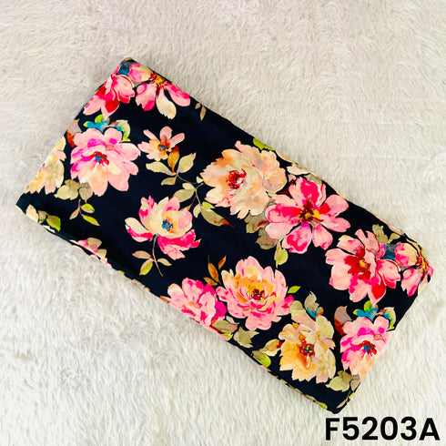 Digital Print Crepe Fabric-F5203