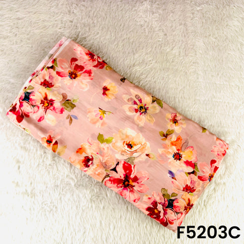 Digital Print Crepe Fabric-F5203