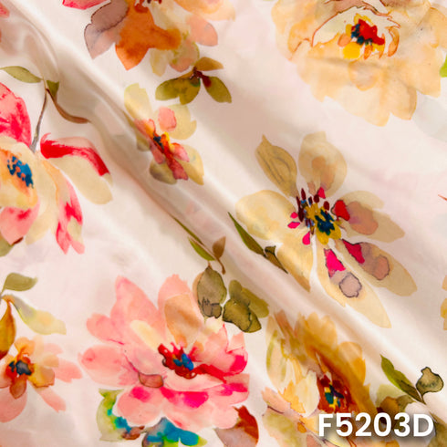 Digital Print Crepe Fabric-F5203