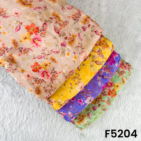 Digital Print Crepe Fabric-F5204