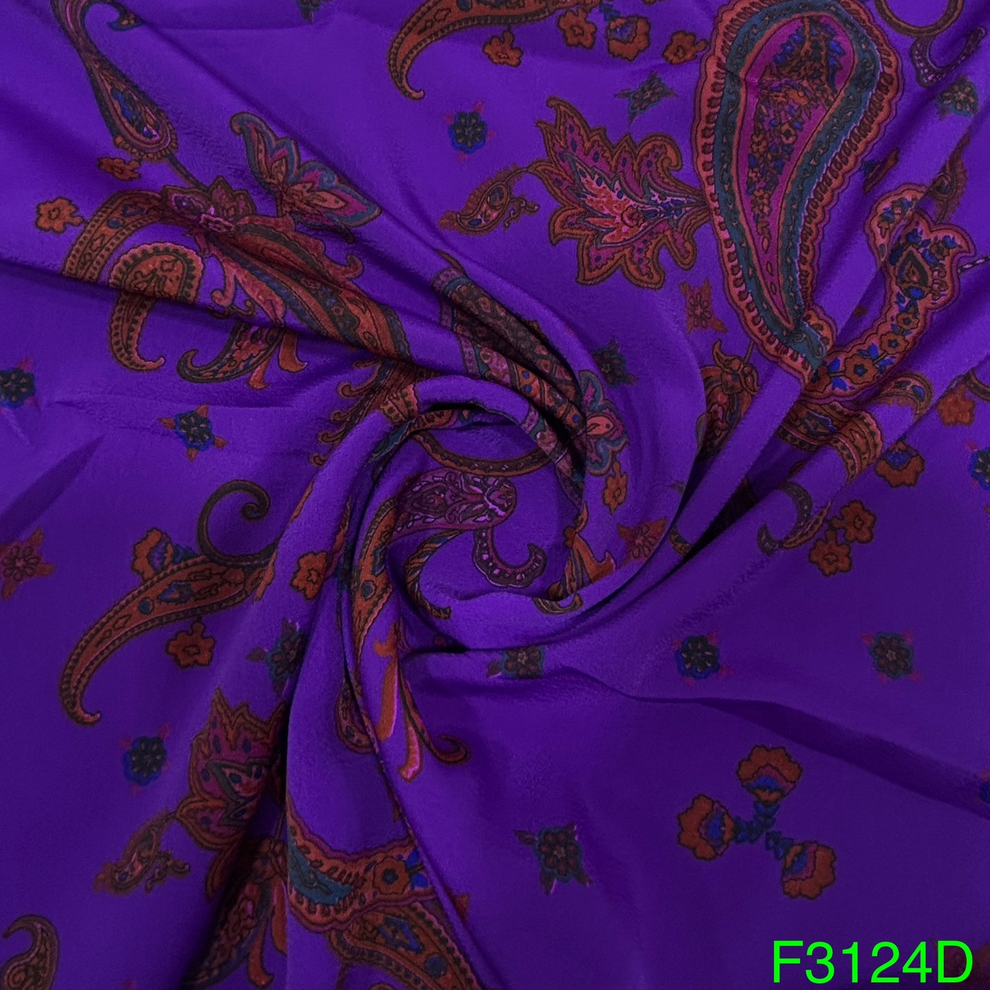 Printed Crepe Fabric-F3124