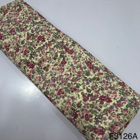 Printed Crepe FABRIC-F3126