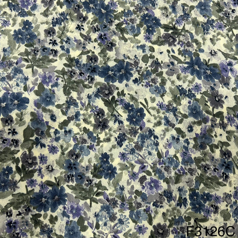 Printed Crepe FABRIC-F3126