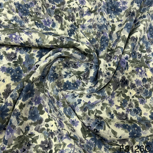 Printed Crepe FABRIC-F3126
