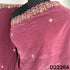 Zari Embroidered Stone Work Velvet Dupatta - D2226