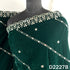 Zari Embroidered Mirror Work Velvet Dupatta - D2227