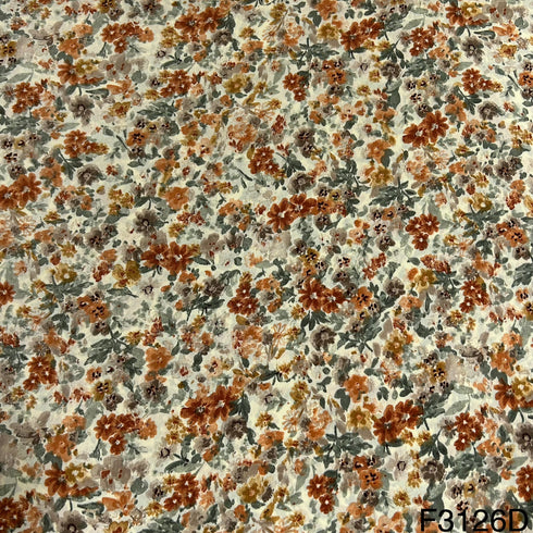 Printed Crepe FABRIC-F3126