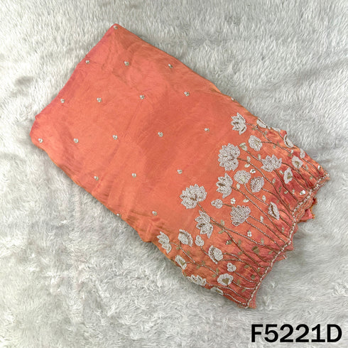 Cut Dana Sequins Moti Work Shimmer Tissue Fabric - F5221