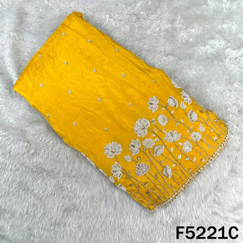 Cut Dana Sequins Moti Work Shimmer Tissue Fabric - F5221