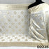 Dyeable Zari work Dola Silk Dupatta-D2235