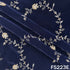 Cut Dana Zari Sequins Embroidered Velvet Fabric - F5223