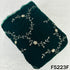 Cut Dana Zari Sequins Embroidered Velvet Fabric - F5223