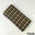 Check Print Spun Fabric - F5228