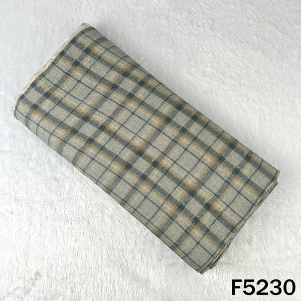 Check Print Spun Fabric - F5230