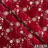 Zari Sequins Embroidered Wrinkled Velvet Fabric - F5237