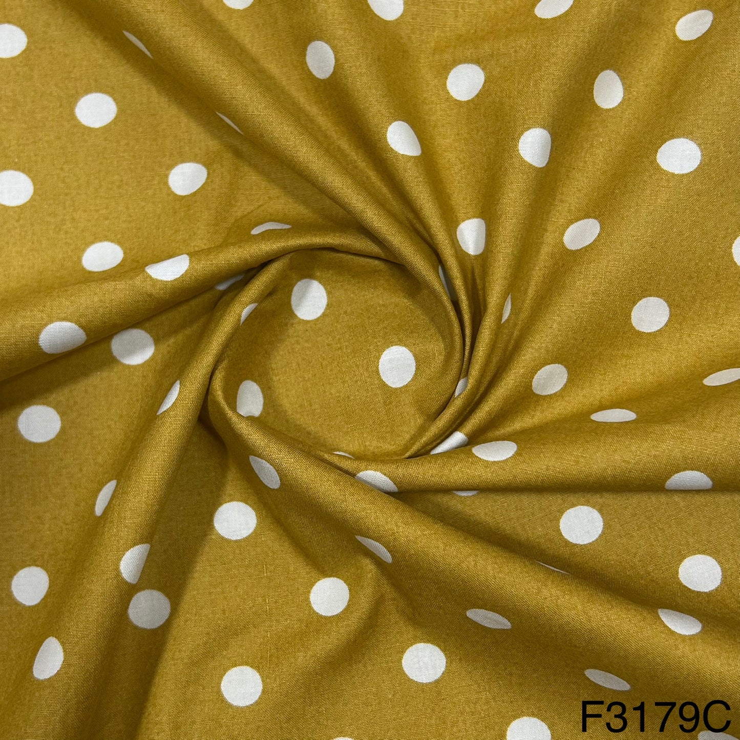 Polka Dots Cotton Fabric-F3179