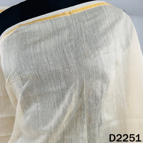 Dyeable Pure Chanderi Silk Dupatta - D2251