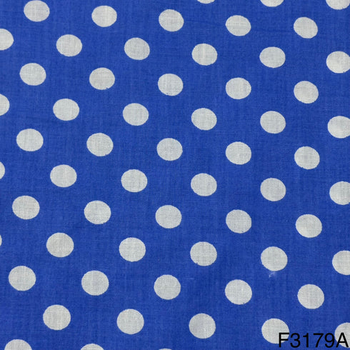 Polka Dots Cotton Fabric-F3179
