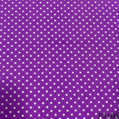 Polka Dots Cotton Fabric-F3180