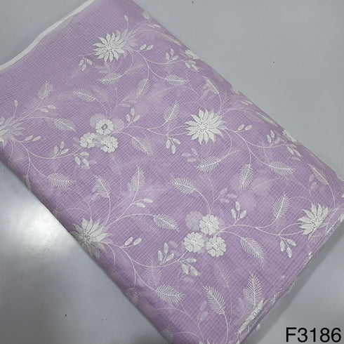 Embroidered Kota Cotton