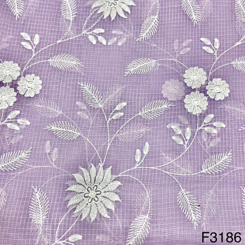 Embroidered Kota Cotton