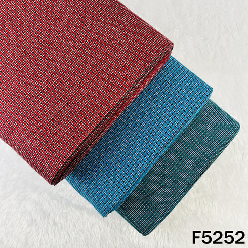 Check Cotswool Fabric - F5252