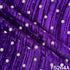 Zari Sequins Embroidered Wrinkled Velvet Fabric - F5264