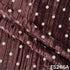 Zari Sequins Embroidered Wrinkled Velvet Fabric - F5266
