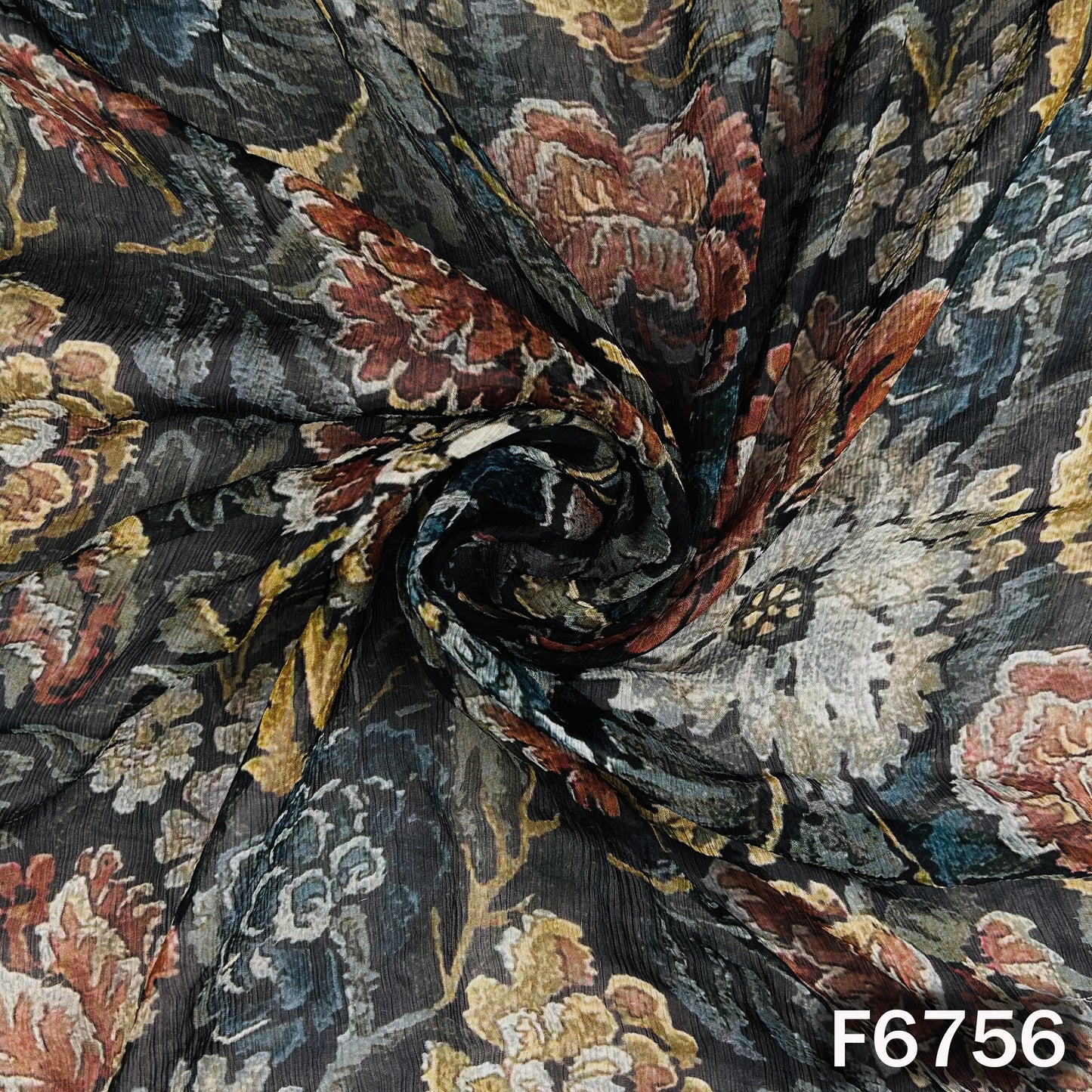 Digital Print Chiffon Fabric - F6756