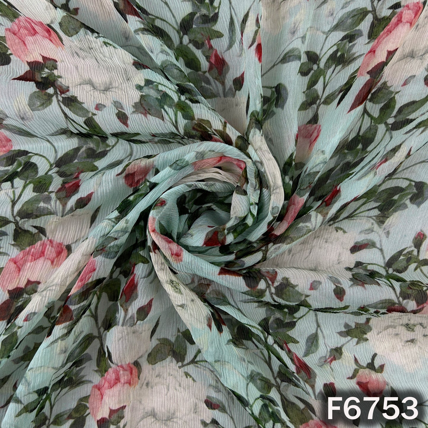 Digital Print Chiffon Fabric - F6753