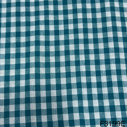 Check Cotton Fabric-F3199