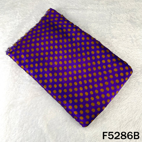 Digital Print Gajji Silk Fabric - F5286