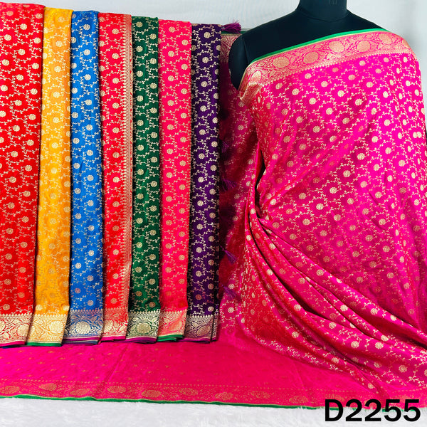 Zari Work Pure Banarasi Silk Dupatta - D2255