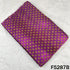 Digital Print Gajji Silk Fabric - F5287