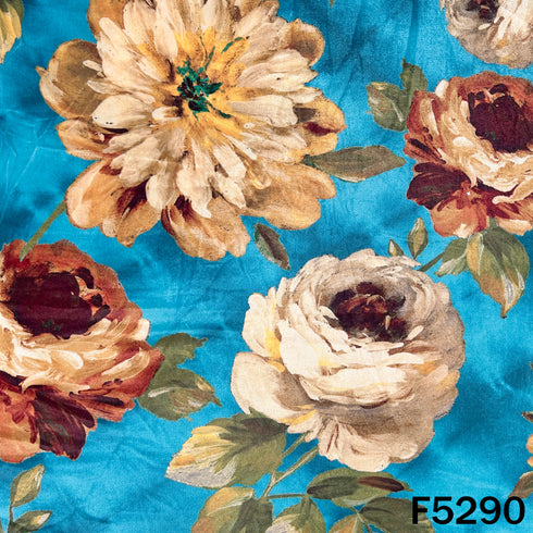 Digital Print micro Velvet Fabric - F5290