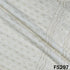 Dyeable Thread Sequins Embroidered Georgette Fabric - F5297