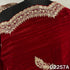 Zari Sequins Embroidered Crush Velvet Dupatta - D2257