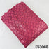 Thread Sequins Embroidered Net Fabric - F5306