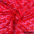 Thread Sequins Embroidered Net Fabric - F5306
