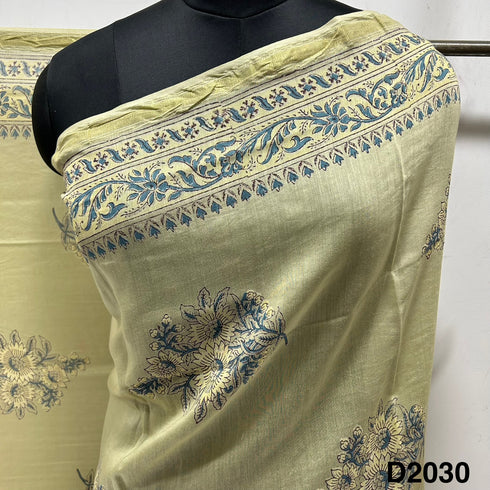 Printed Cotton Dupatta-D2030