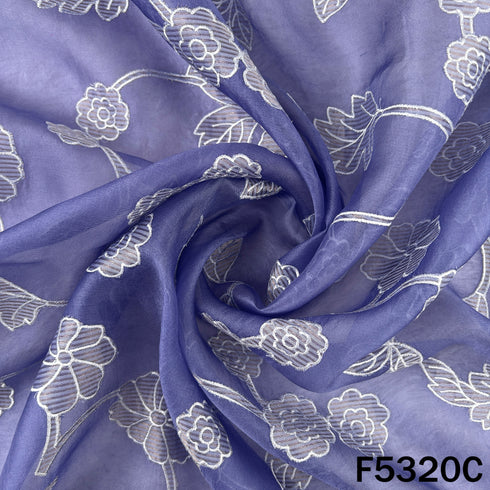 Thread Work Pure Tissue Organza Fabric - F5320