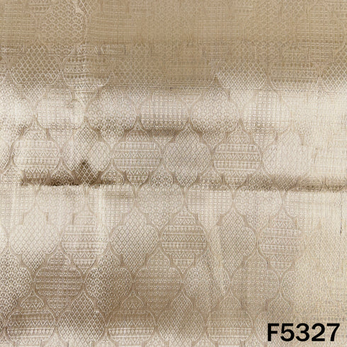 Self Jacquard Work Pure Tissue Fabric - F5327