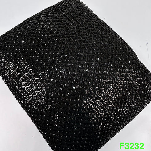 Cut Dana Embroidered Georgette Fabric-F3232