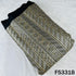 Gota Patti Work Georgette Fabric - F5331