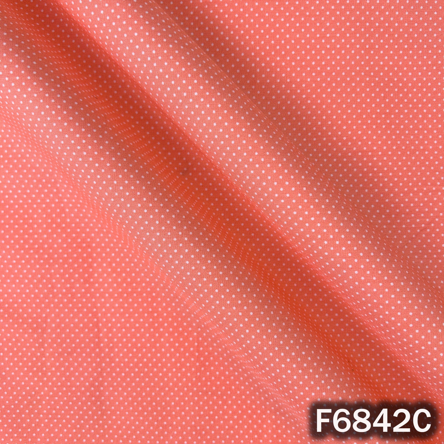 Polka Dot Cambric Cotton Fabric - F6842