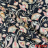 Digital Print Zari Embroidered Cotton Silk Fabric - F5337