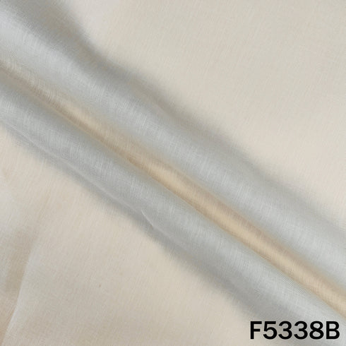 Cut Dana Thread Embroidered Linen Cotton Fabric - F5338